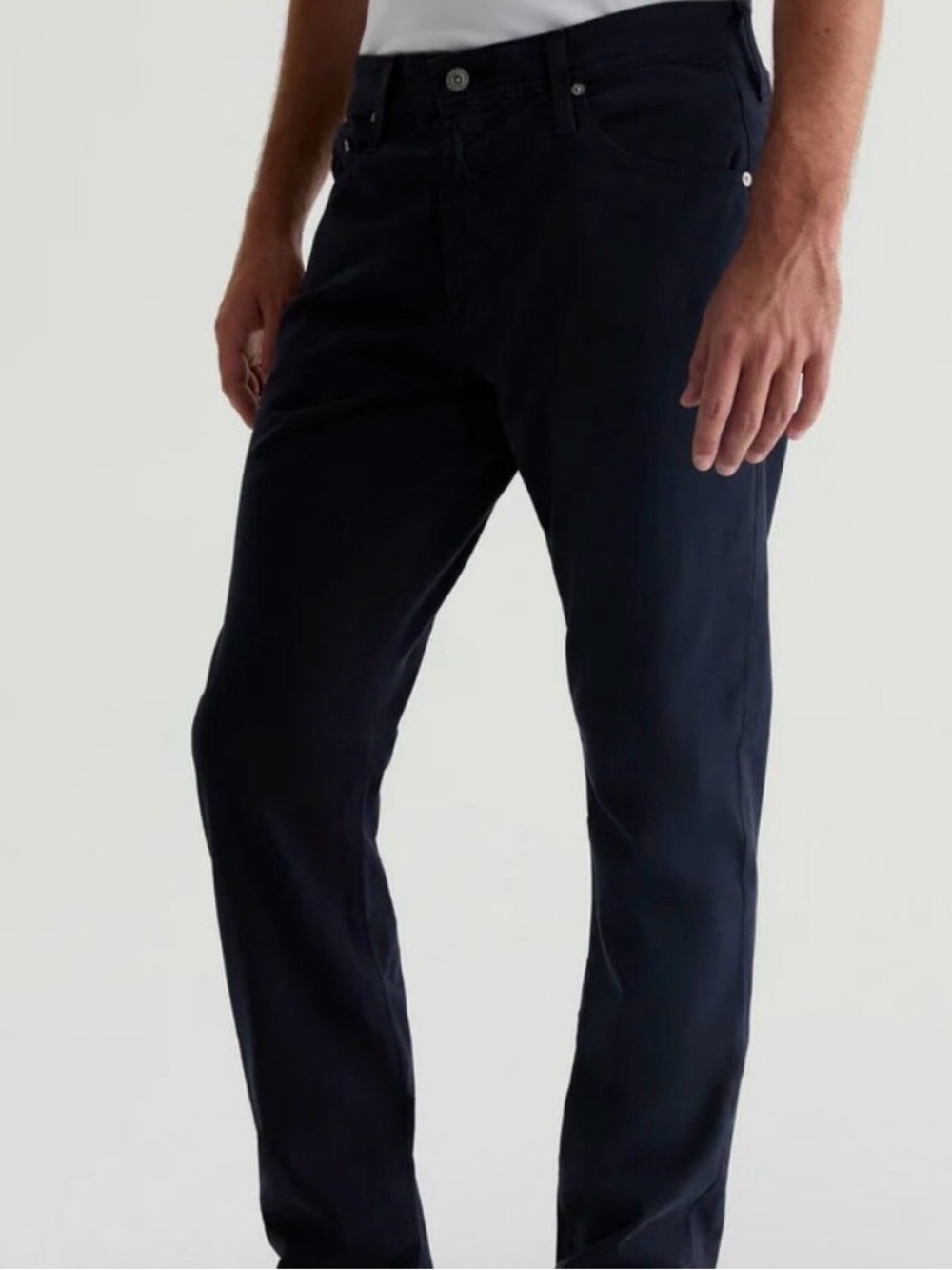 Everette AG Adriano Goldschmied Men’s Dark Navy Straight Jeans